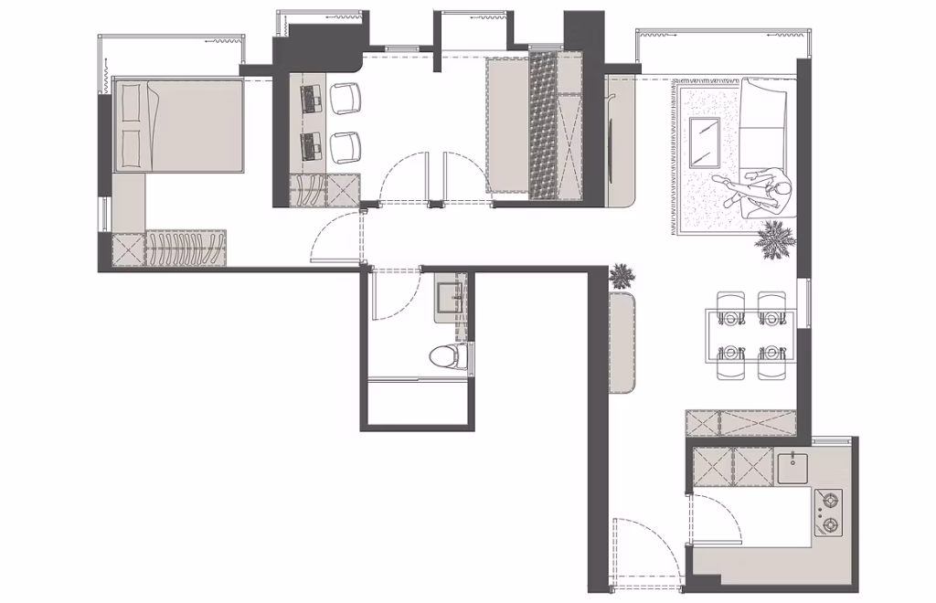 Oscar By The Sea 清水灣半島 設計案例 - TRI SQUARE DESIGN